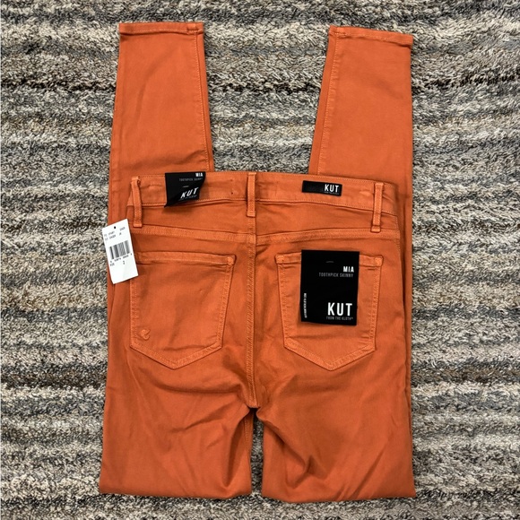 KUT From The Kloth Mia Toothpick Skinny Jeans Sz 2 NWT | KUT Skinny Jeans NEW - - Picture 2 of 12